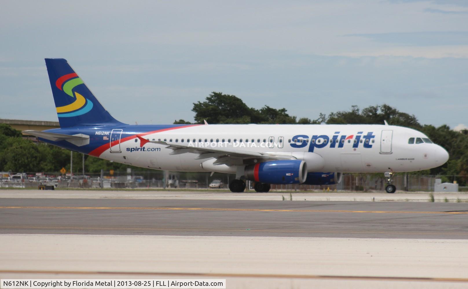 N612NK, 2012 Airbus A320-232 C/N 5029, Spirit A320