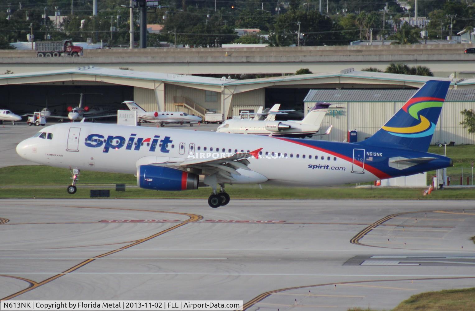 N613NK, 2012 Airbus A320-232 C/N 5042, Spirit