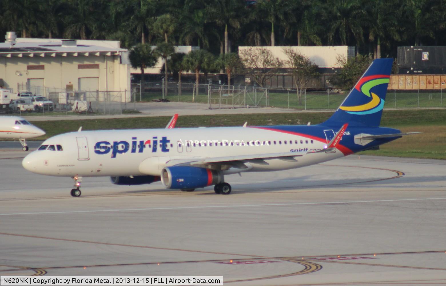 N620NK, 2013 Airbus A320-232 C/N 5624, Spirit