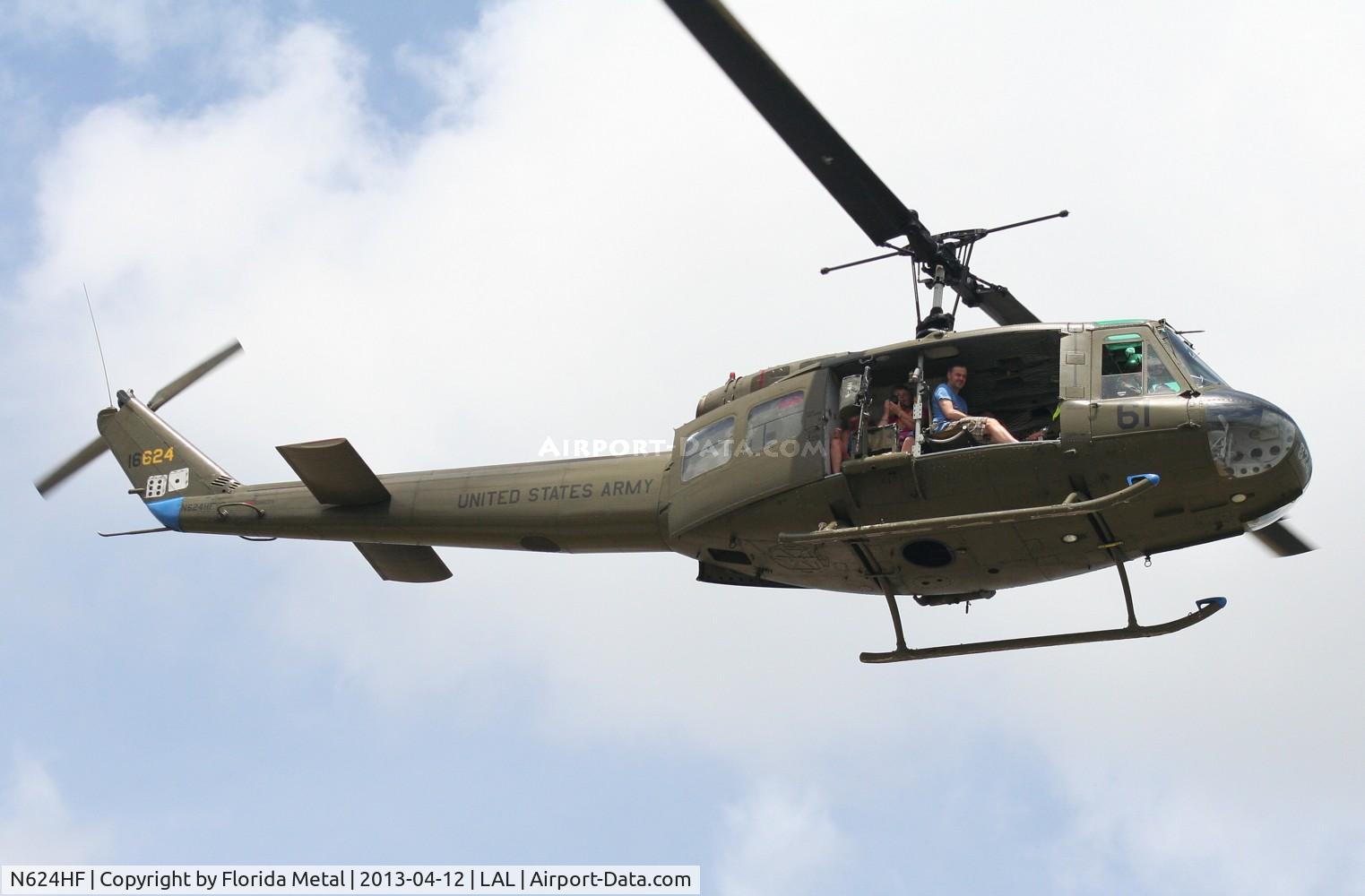N624HF, 1966 Bell UH-1D Iroquois C/N 8819, UH-1H