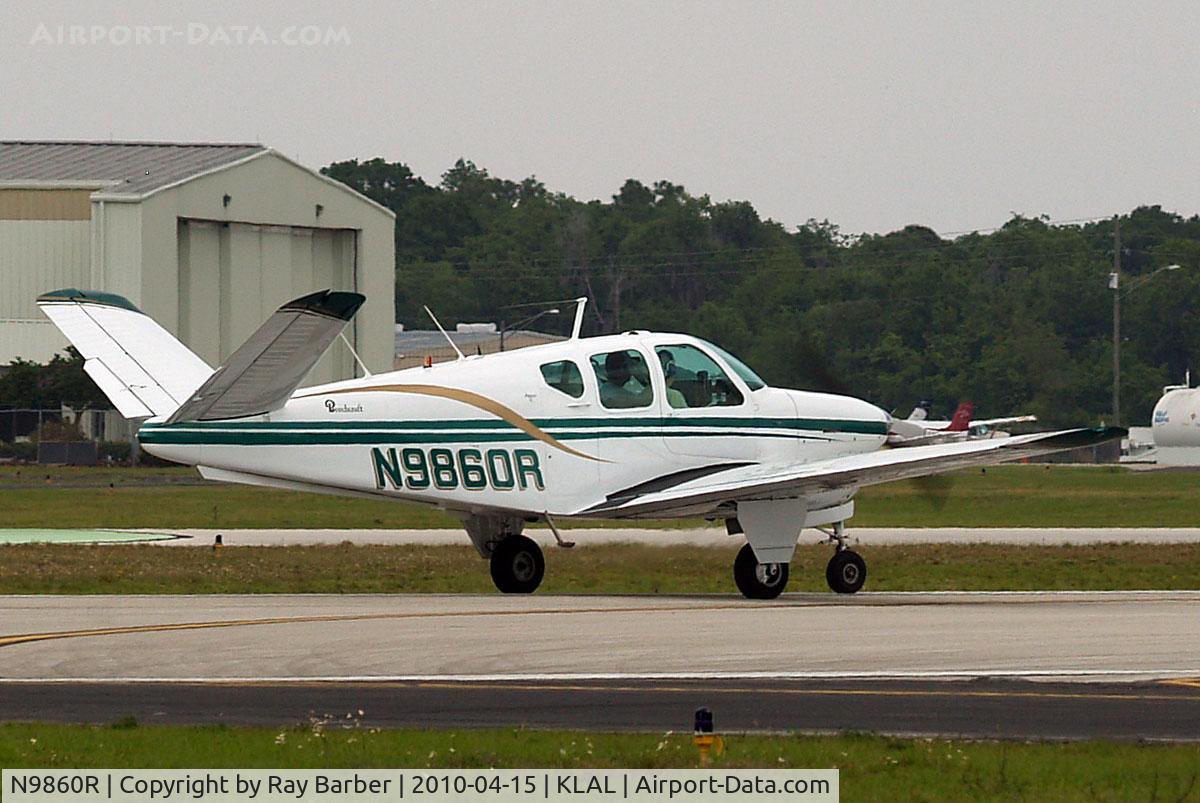 N9860R, 1960 Beech M35 Bonanza C/N D-6407, Beech M35 Bonanza [D-6407] Lakeland-Linder~N 15/04/2010