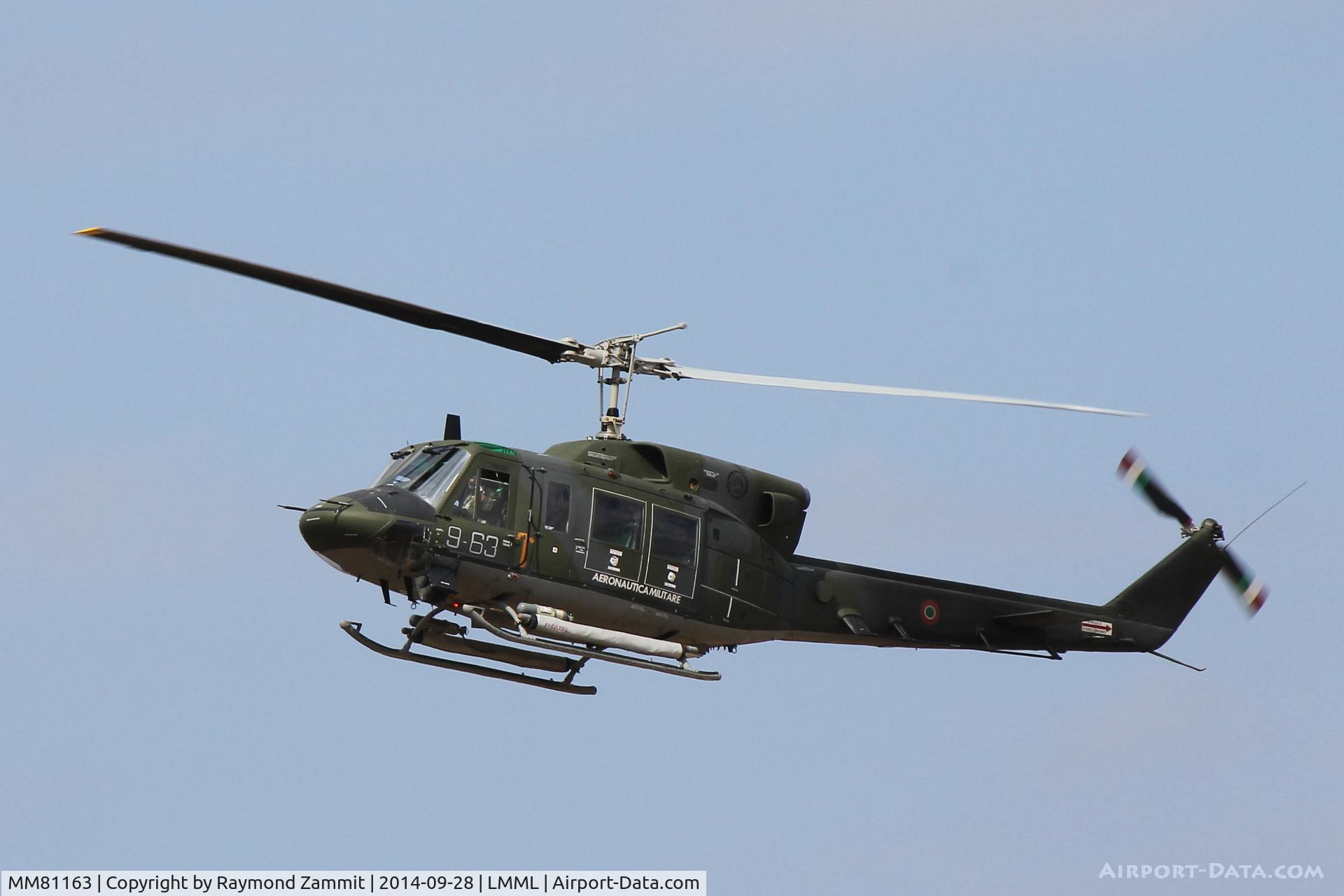 MM81163, Agusta AB-212 C/N 5820, AB212 MM81163/9-63 Italian Air Force