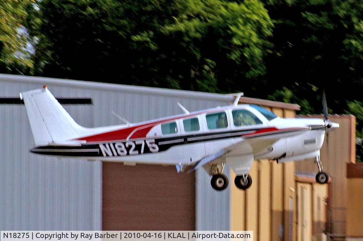 N18275, 1977 Beech A36 Bonanza 36 C/N E-1071, Beech A36 Bonanza 36 [E-1071] Lakeland-Linder~N 16/04/2010