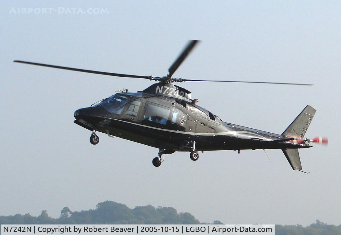 N7242N, 1986 Agusta A109A II C/N 7355, Agusta Spa A109A II