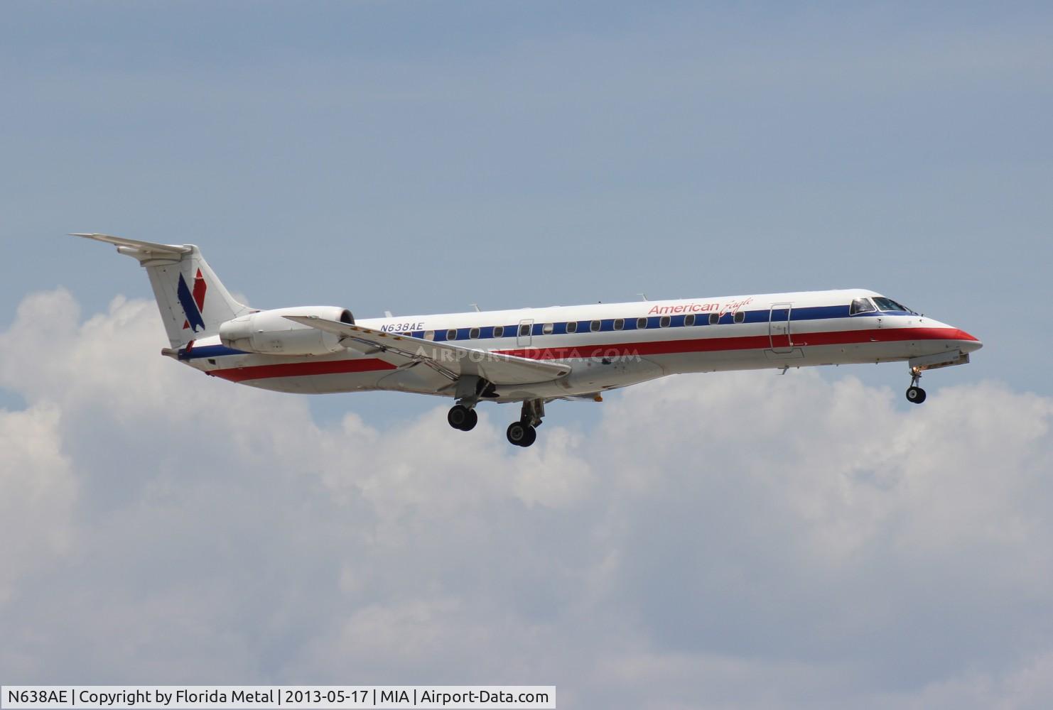 N638AE, 1999 Embraer ERJ-145LR (EMB-145LR) C/N 145172, Eagle E145
