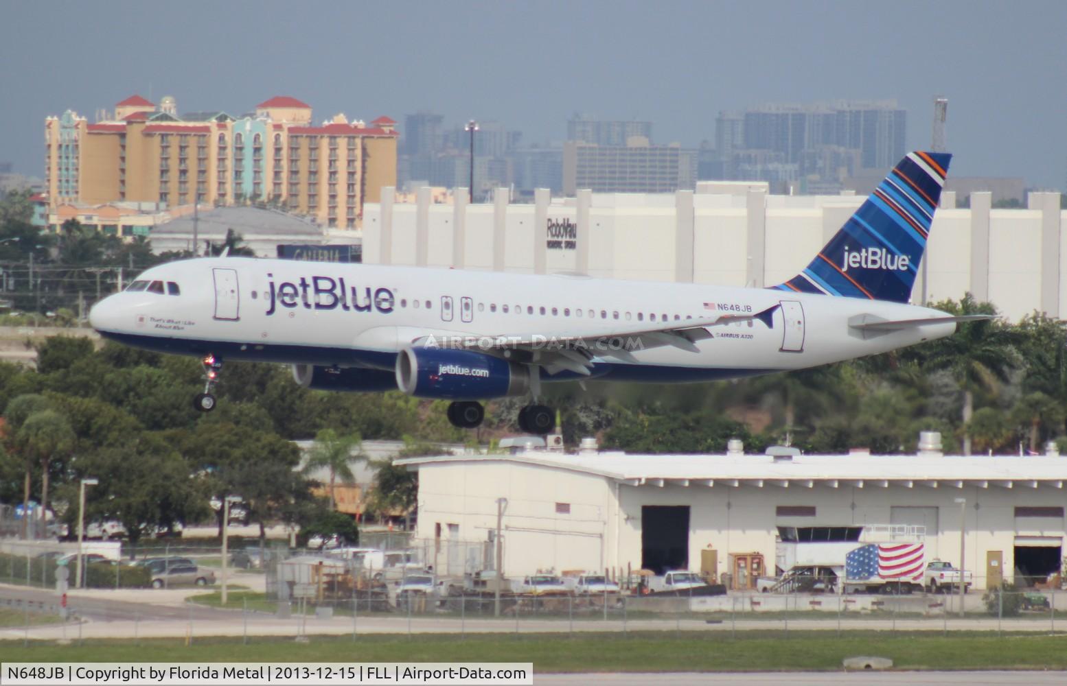 N648JB, 2006 Airbus A320-232 C/N 2970, Jet Blue