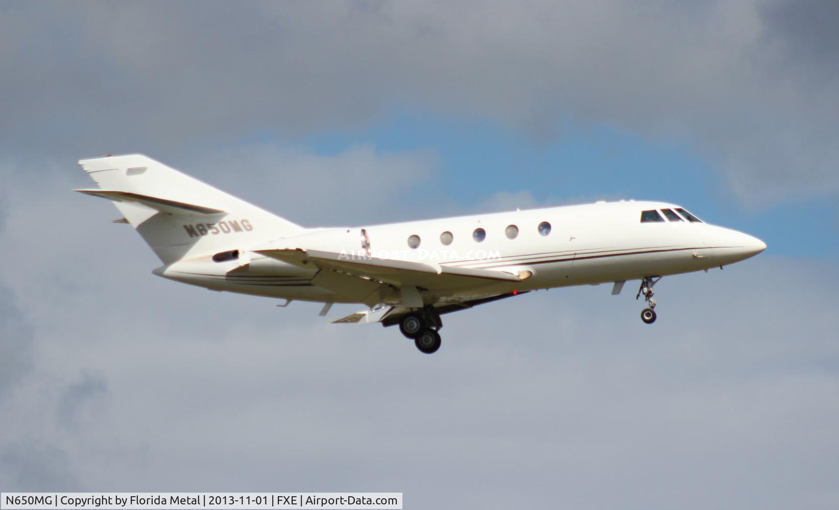 N650MG, 1978 Dassault Falcon (Mystere) 20 C/N 387, Falcon 20