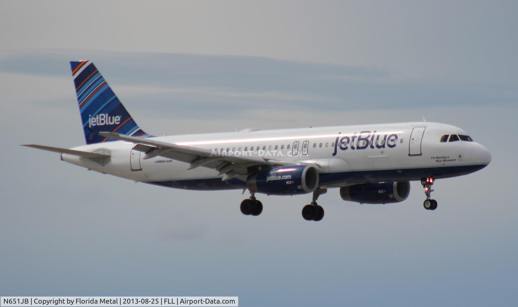 N651JB, 2007 Airbus A320-232 C/N 2992, Jet Blue