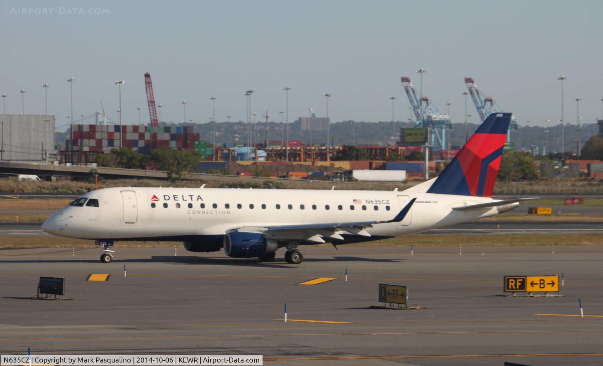N635CZ, 2008 Embraer 175LR (ERJ-170-200LR) C/N 17000252, ERJ 170-200 LR