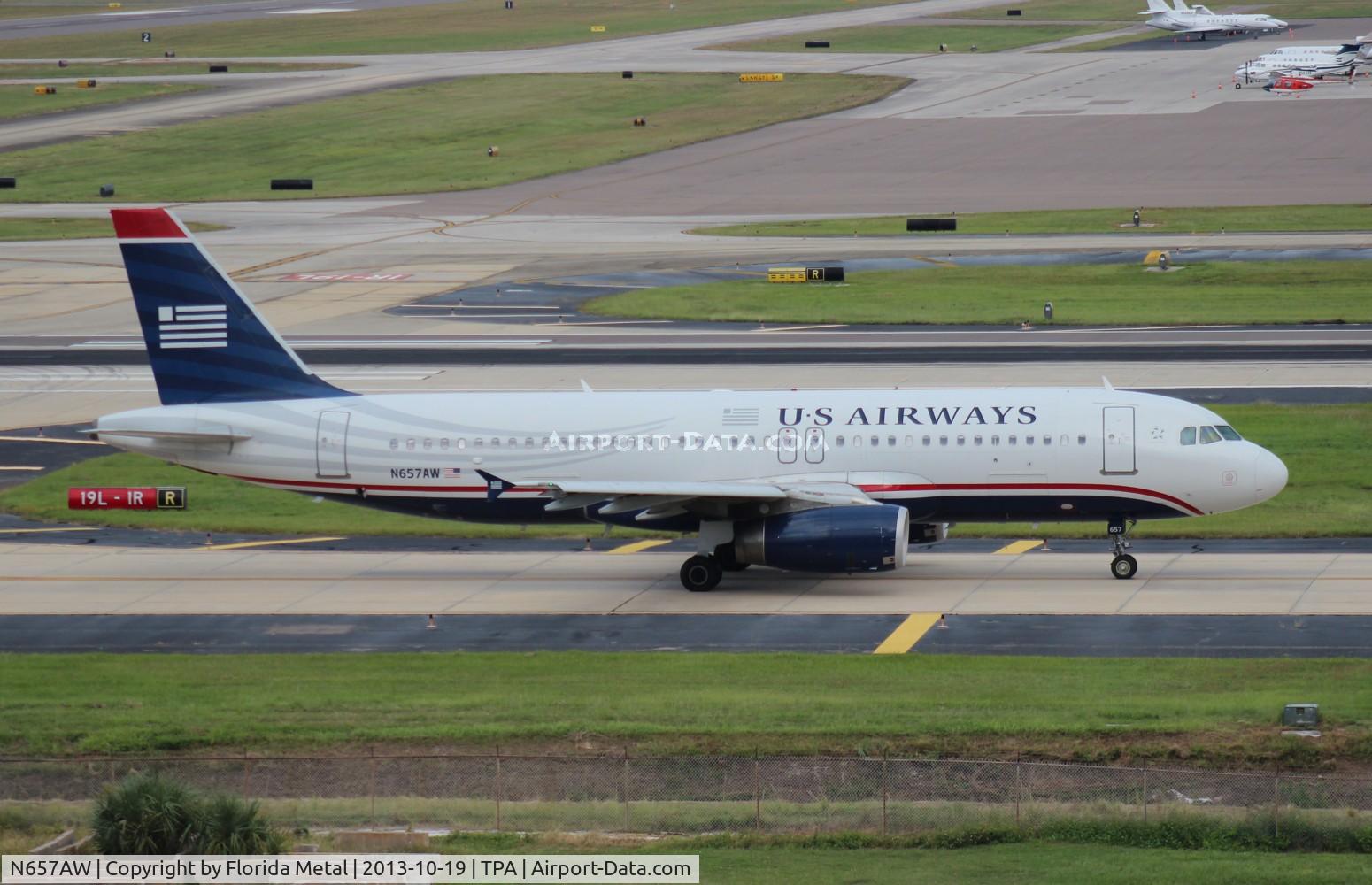 N657AW, 1999 Airbus A320-232 C/N 1083, USAirways
