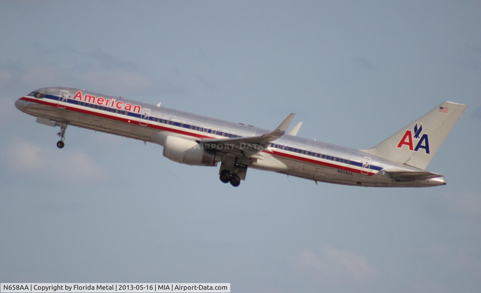 N658AA, 1991 Boeing 757-223 C/N 24616, American
