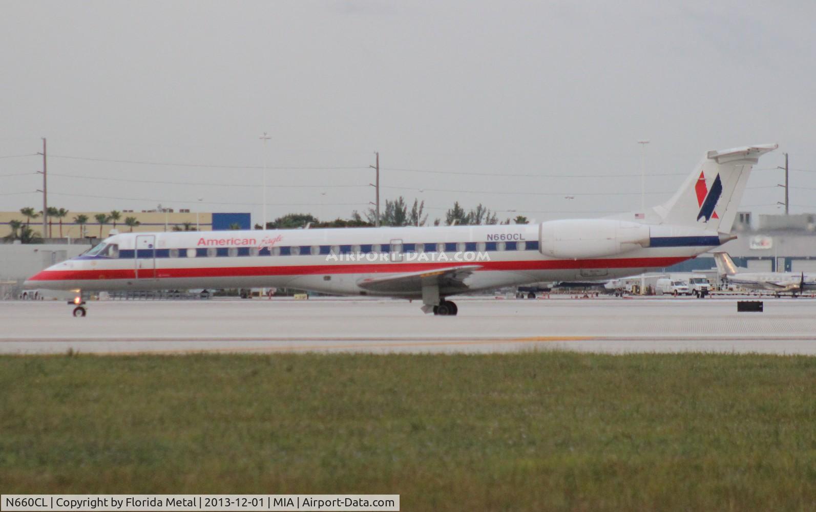 N660CL, 2003 Embraer ERJ-145LR (EMB-145LR) C/N 145764, American Eagle