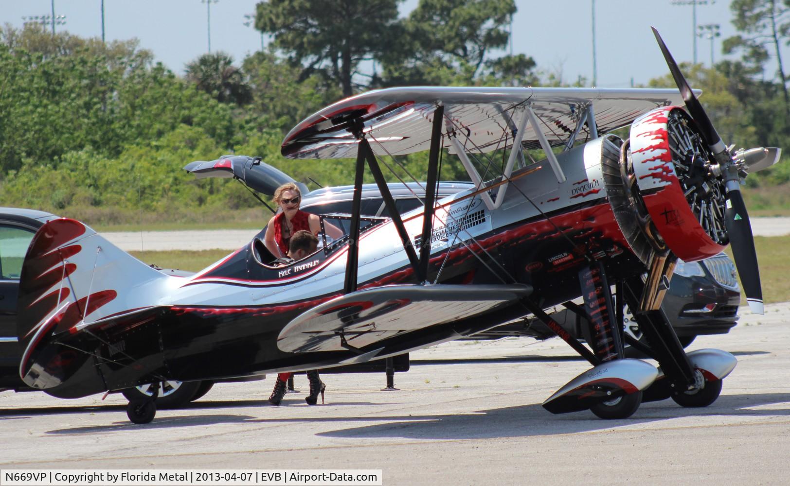 N669VP, 2012 Franklin Demon 1 C/N 001, Kyle Franklin's Demon - Customized Waco UPF