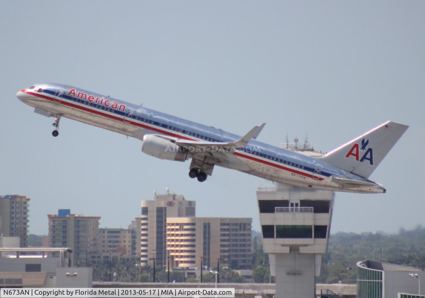 N673AN, 1998 Boeing 757-223 C/N 29423, American 757