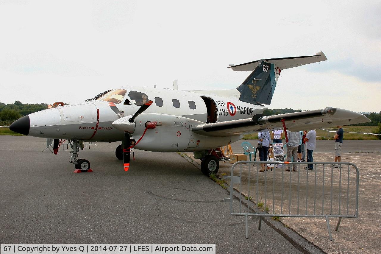67, Embraer EMB-121AN Xingu C/N 121067, French naval aviation Embraer EMB-121AN Xingu, Static display, Guiscriff airfield (LFES) open day 2014