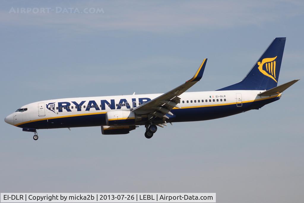 EI-DLR, 2006 Boeing 737-8AS C/N 33596, Landing