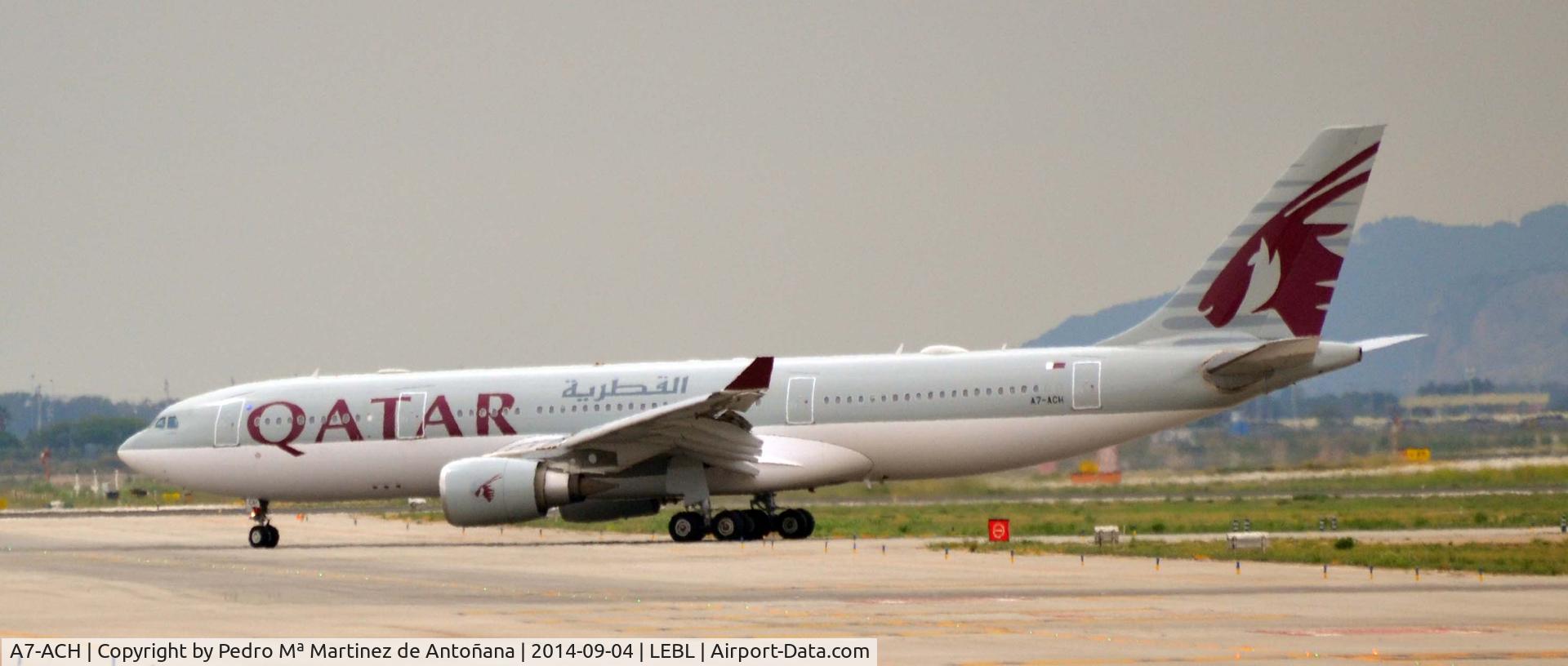 A7-ACH, 2001 Airbus A330-202 C/N 441, El Prat - Barcelona