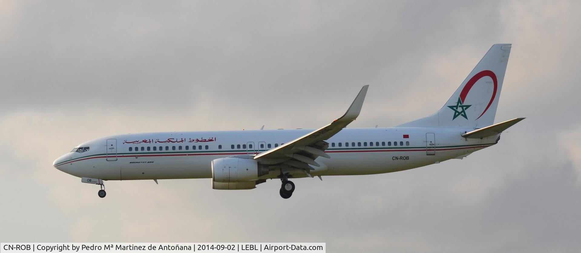 CN-ROB, 2005 Boeing 737-8B6 C/N 33060, El Prat - Barcelona
