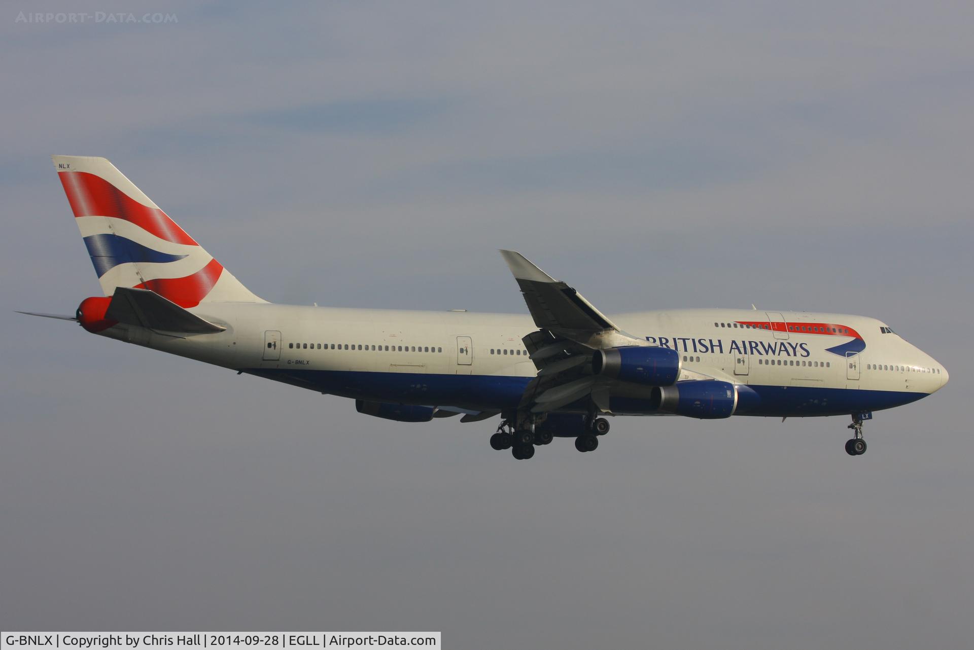 G-BNLX, 1992 Boeing 747-436 C/N 25435, British Airways