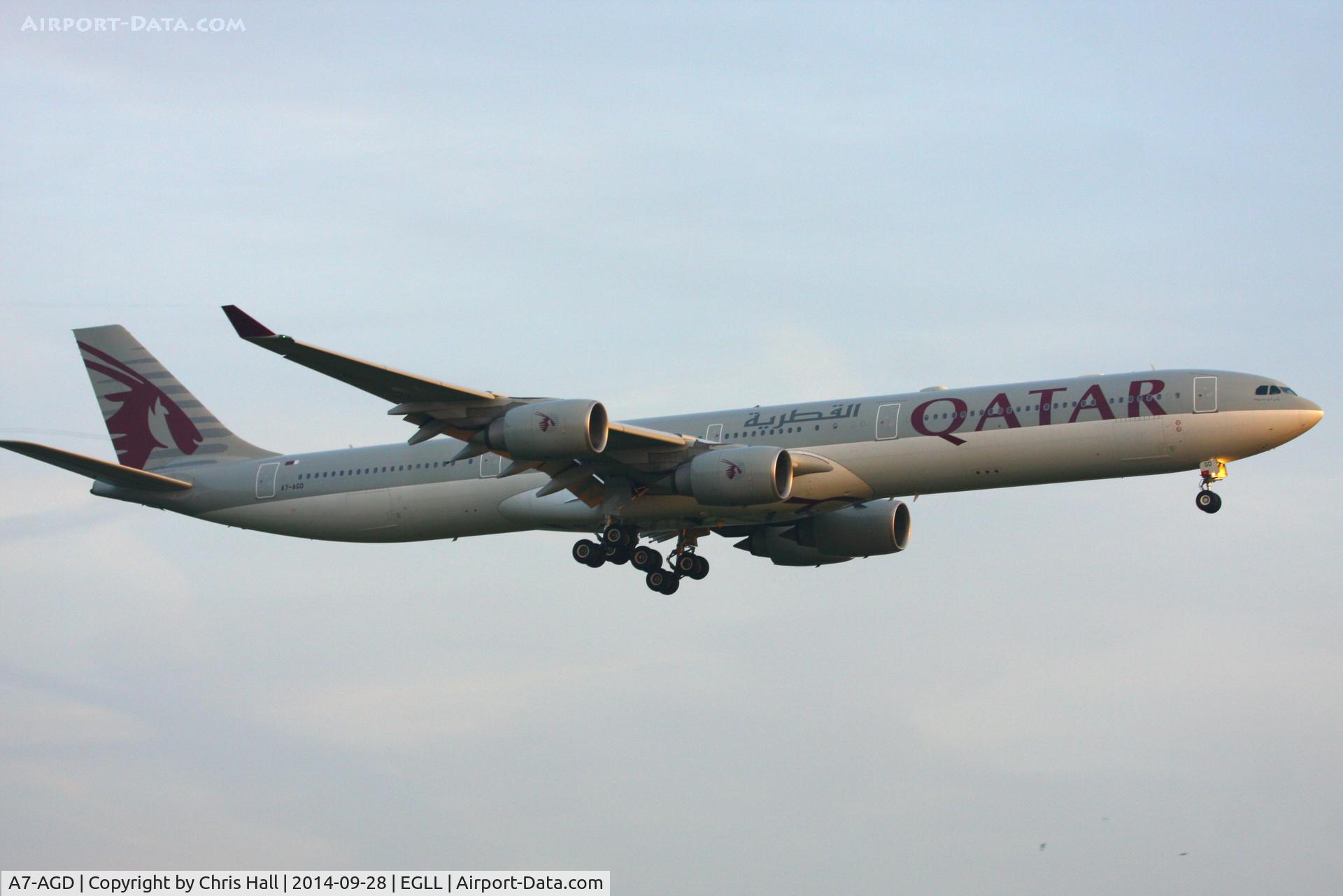 A7-AGD, 2007 Airbus A340-642X C/N 798, Qatar Airways