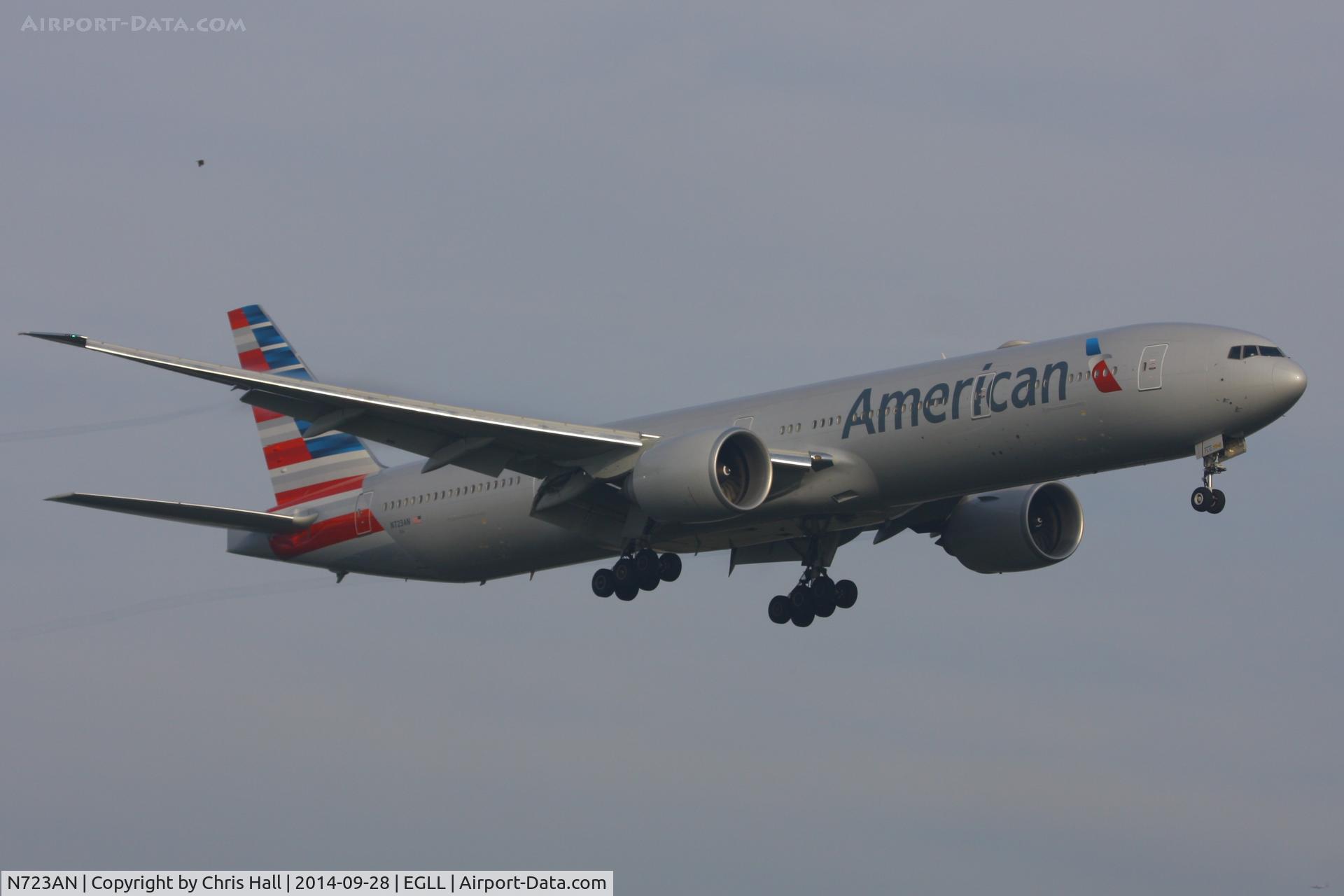 N723AN, 2013 Boeing 777-323/ER C/N 33125, American Airlines