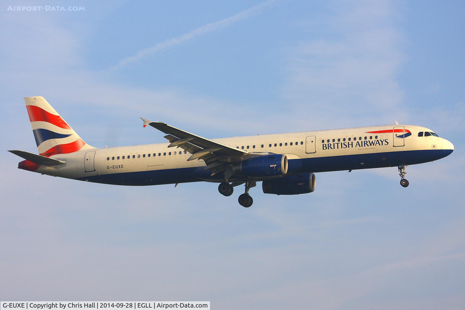 G-EUXE, 2004 Airbus A321-231 C/N 2323, British Airways