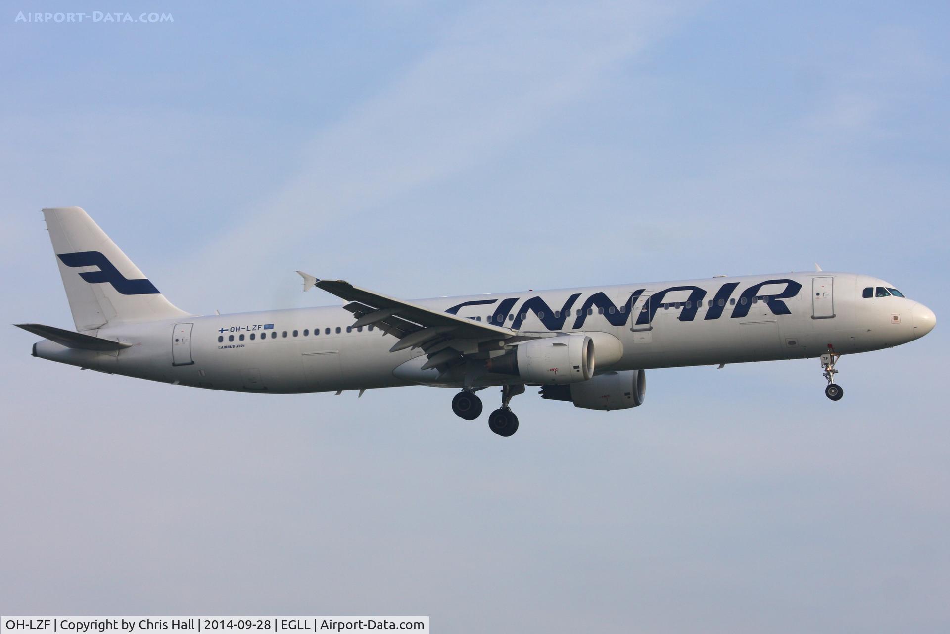 OH-LZF, 2004 Airbus A321-211 C/N 2208, Finnair