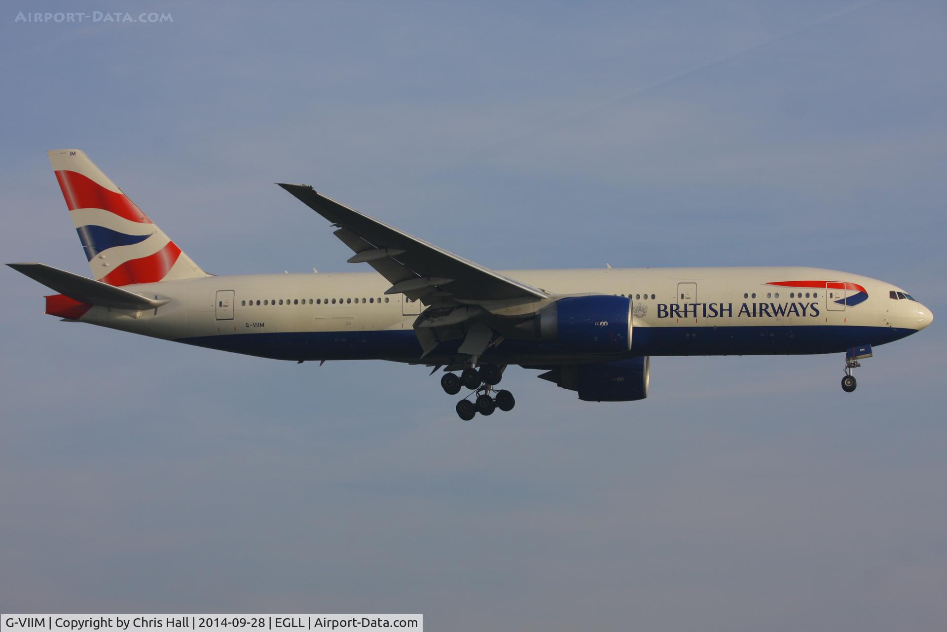 G-VIIM, 1998 Boeing 777-236/ER C/N 28841, British Airways