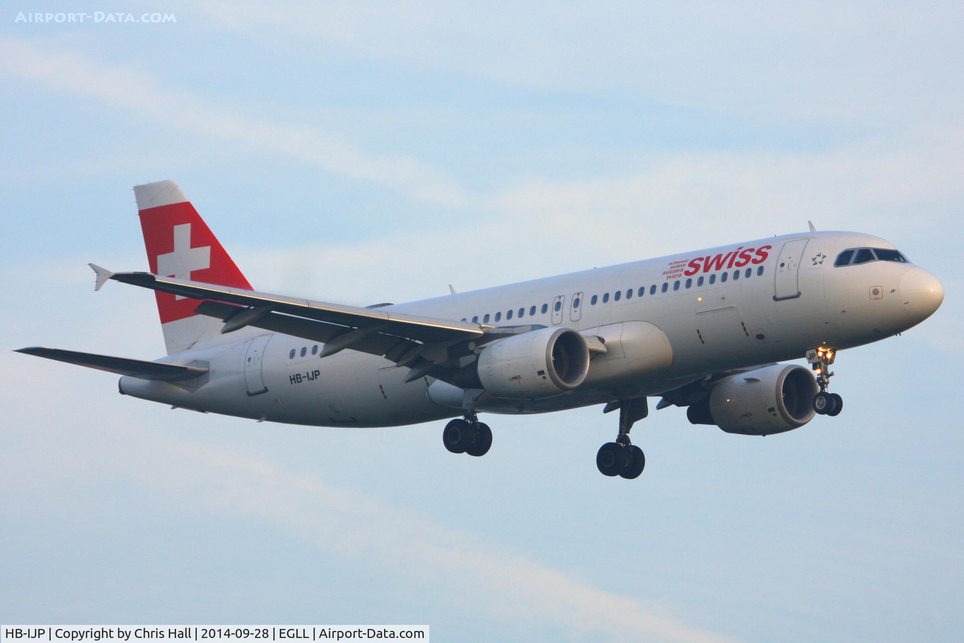 HB-IJP, 1997 Airbus A320-214 C/N 681, Swiss