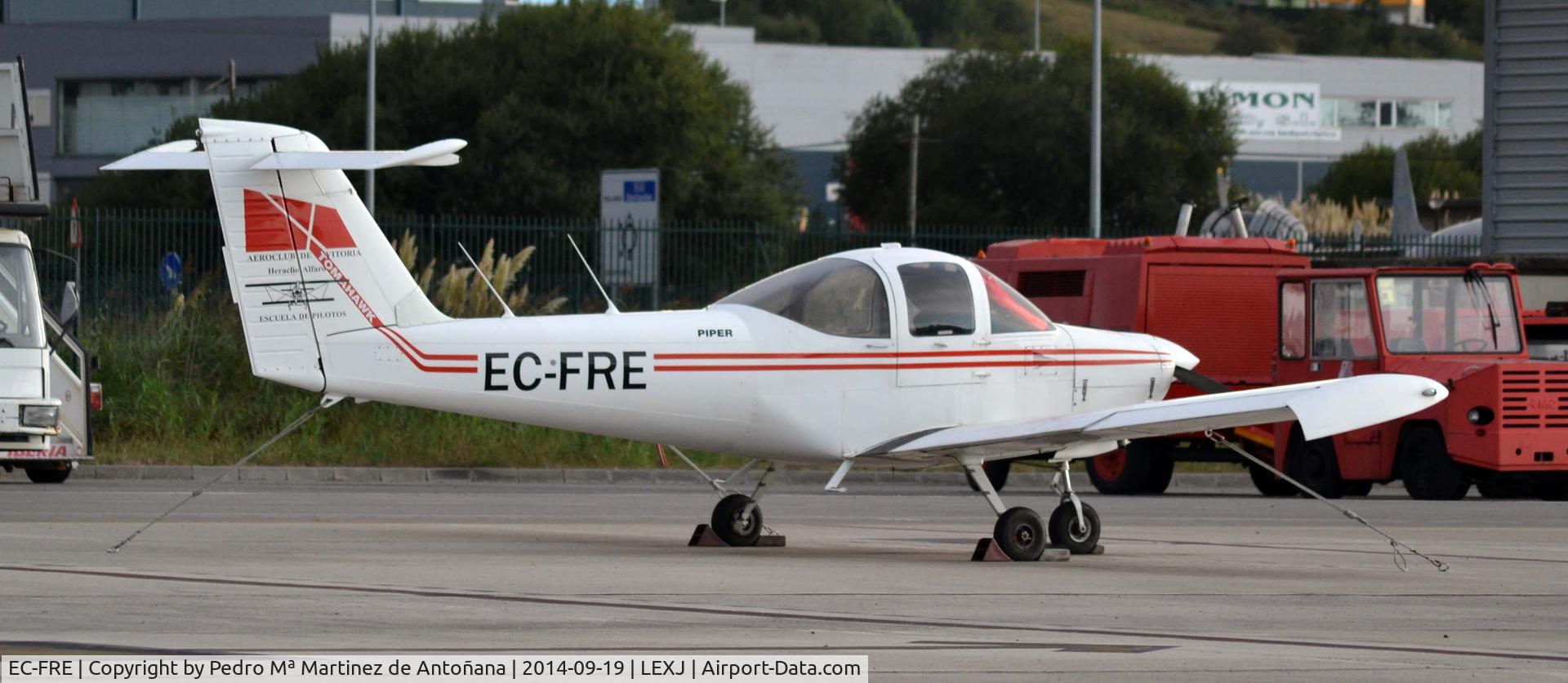 EC-FRE, 1979 Piper PA-38-112 Tomahawk Tomahawk C/N 38-79A0223, Aeropuerto de Santander-Parayas