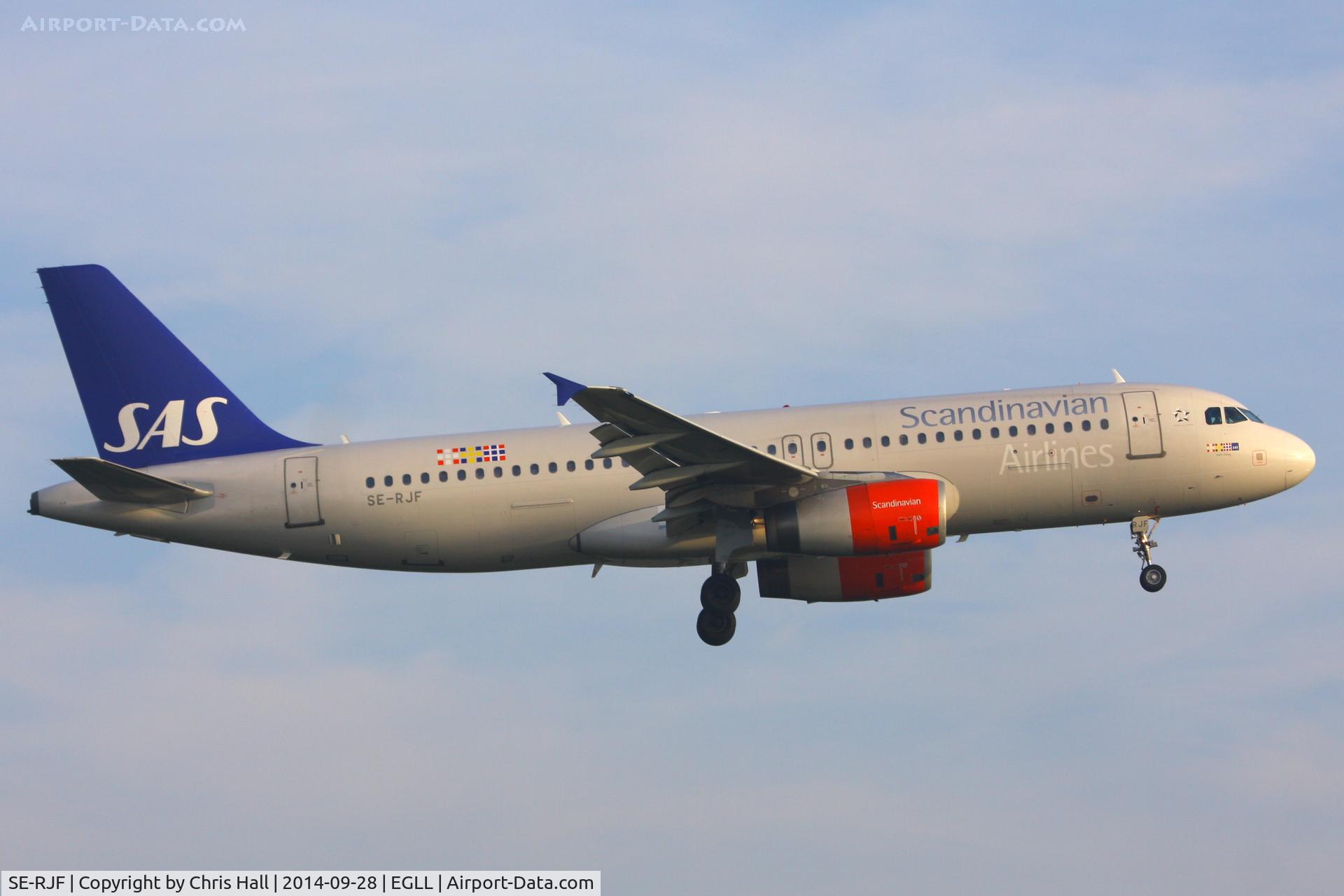 SE-RJF, 2000 Airbus A320-232 C/N 1383, SAS Scandinavian Airlines