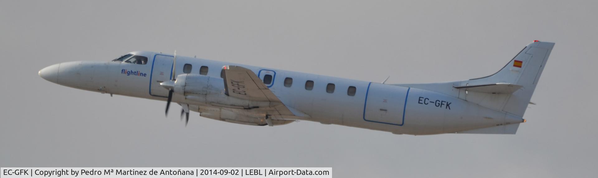 EC-GFK, 1977 Swearingen SA-226AT Merlin IVA C/N AT-062, El Prat - Barcelona