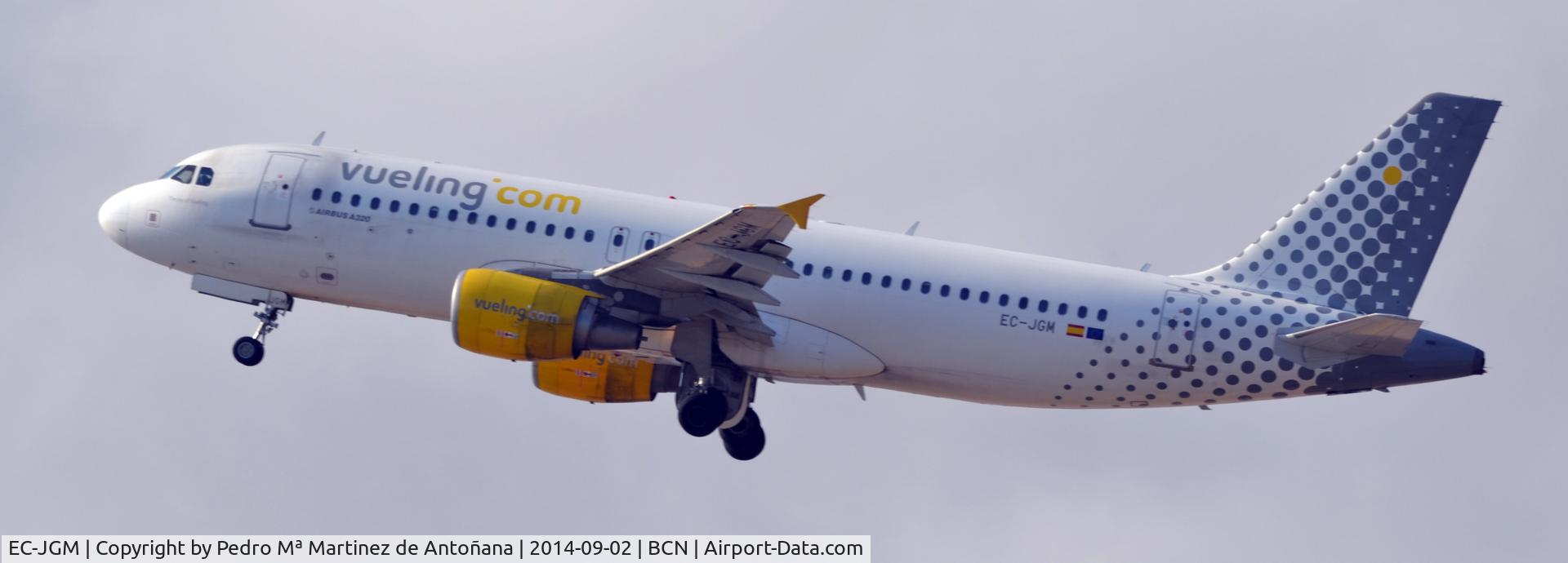 EC-JGM, 2005 Airbus A320-214 C/N 2407, El Prat - Barcelona
