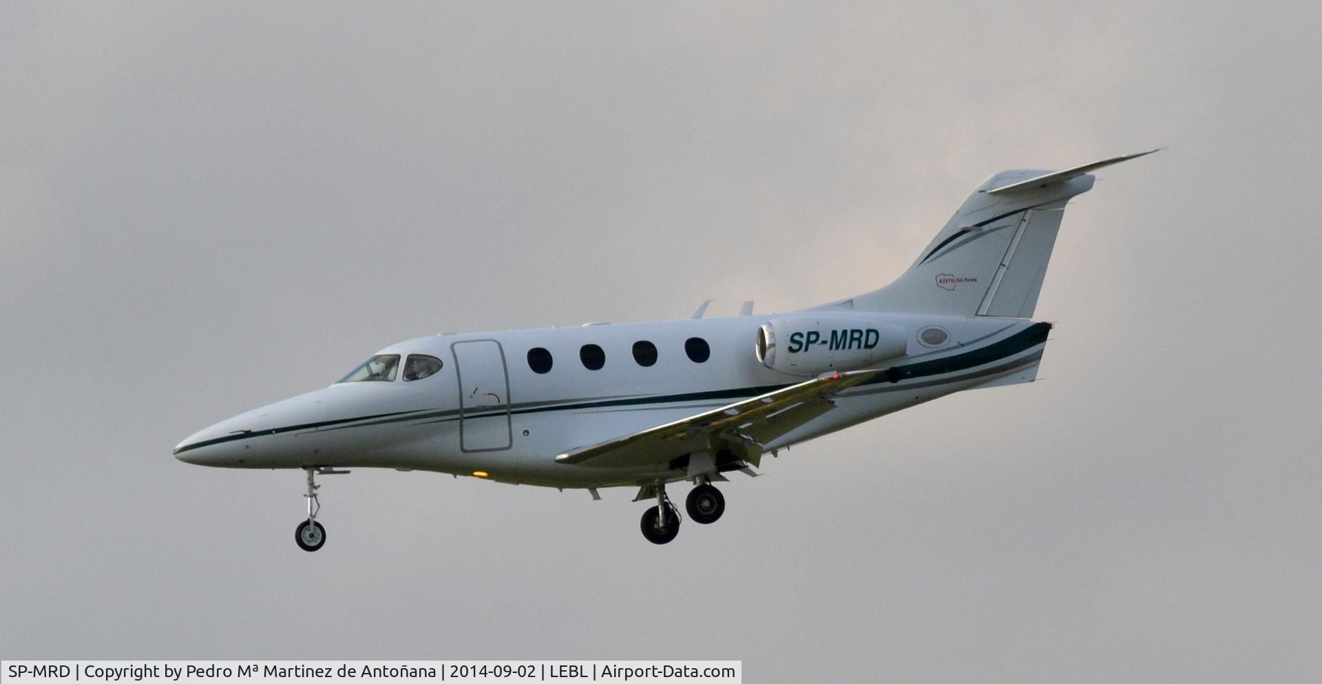 SP-MRD, Raytheon 390 Premier 1 C/N RB-7, El Prat _ Barcelona
