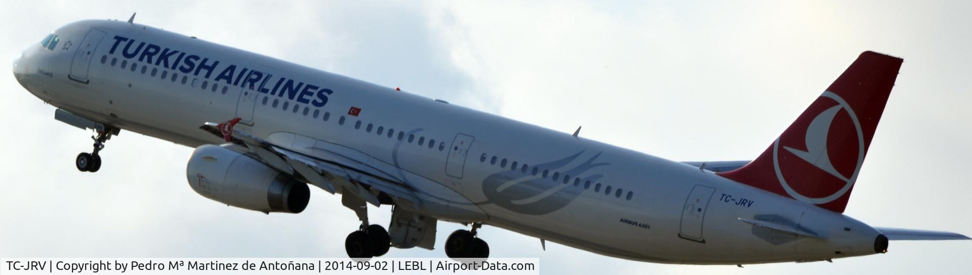 TC-JRV, 2012 Airbus A321-231 C/N 5077, El Prat - Barcelona