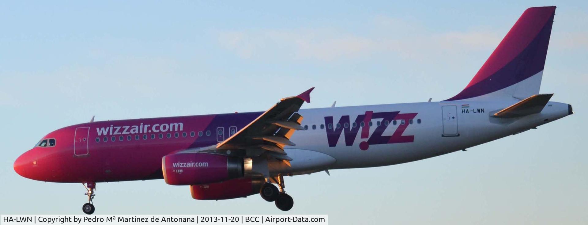 HA-LWN, 2011 Airbus A320-232 C/N 4741, El Prat - Barcelona