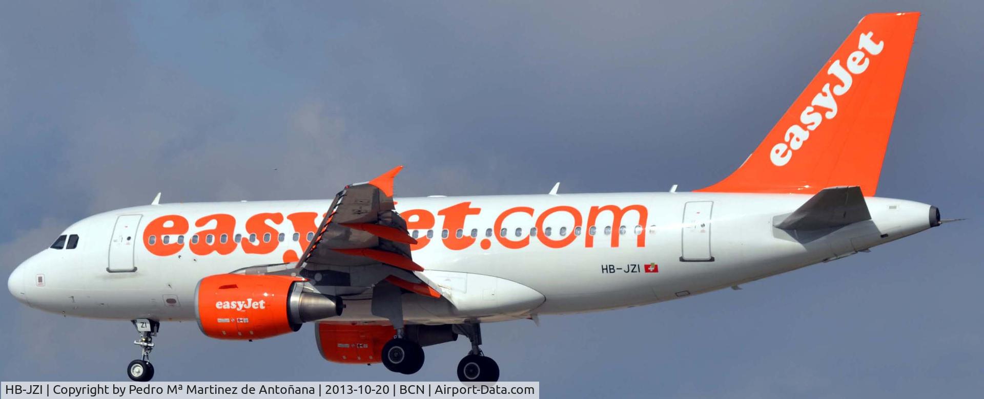 HB-JZI, 2004 Airbus A319-111 C/N 2245, El Prat - Barcelona