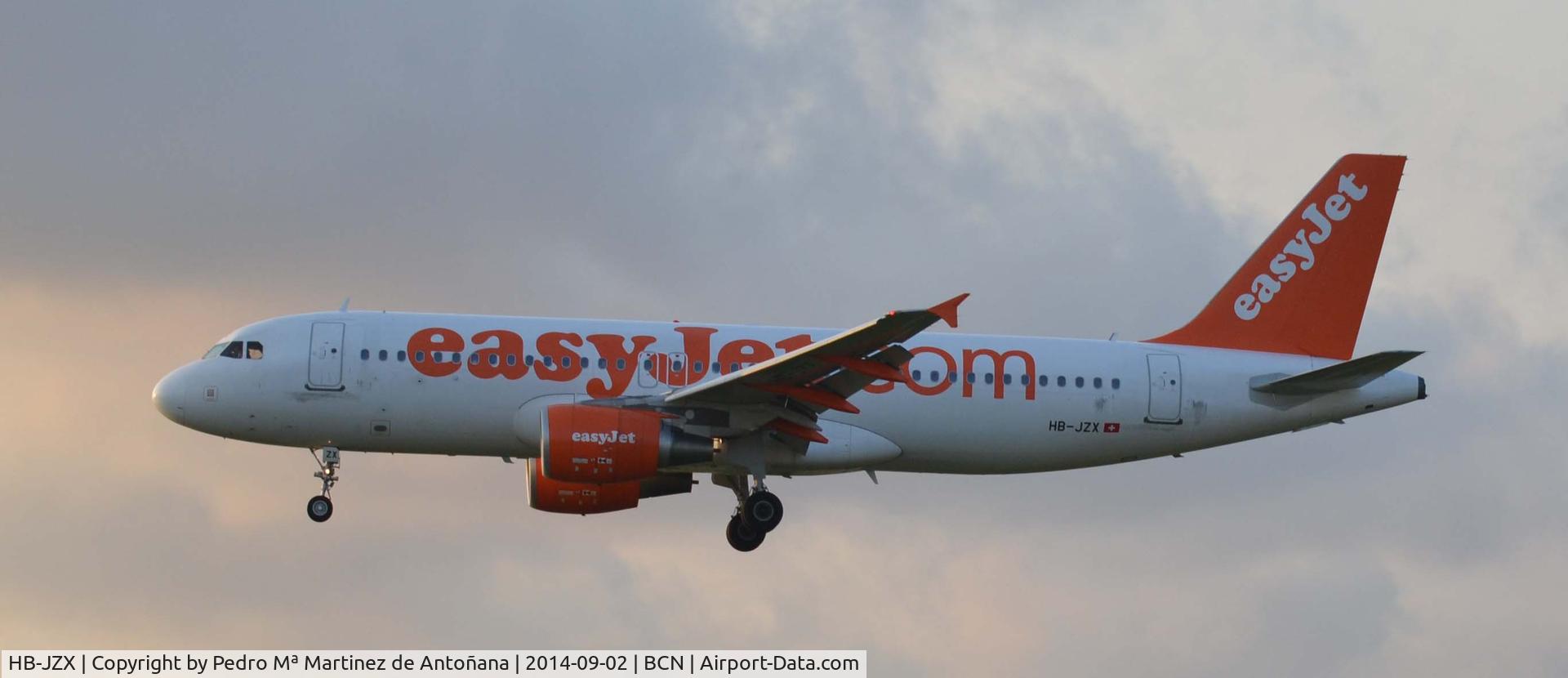 HB-JZX, 2009 Airbus A320-214 C/N 4157, El Prat - Barcelona