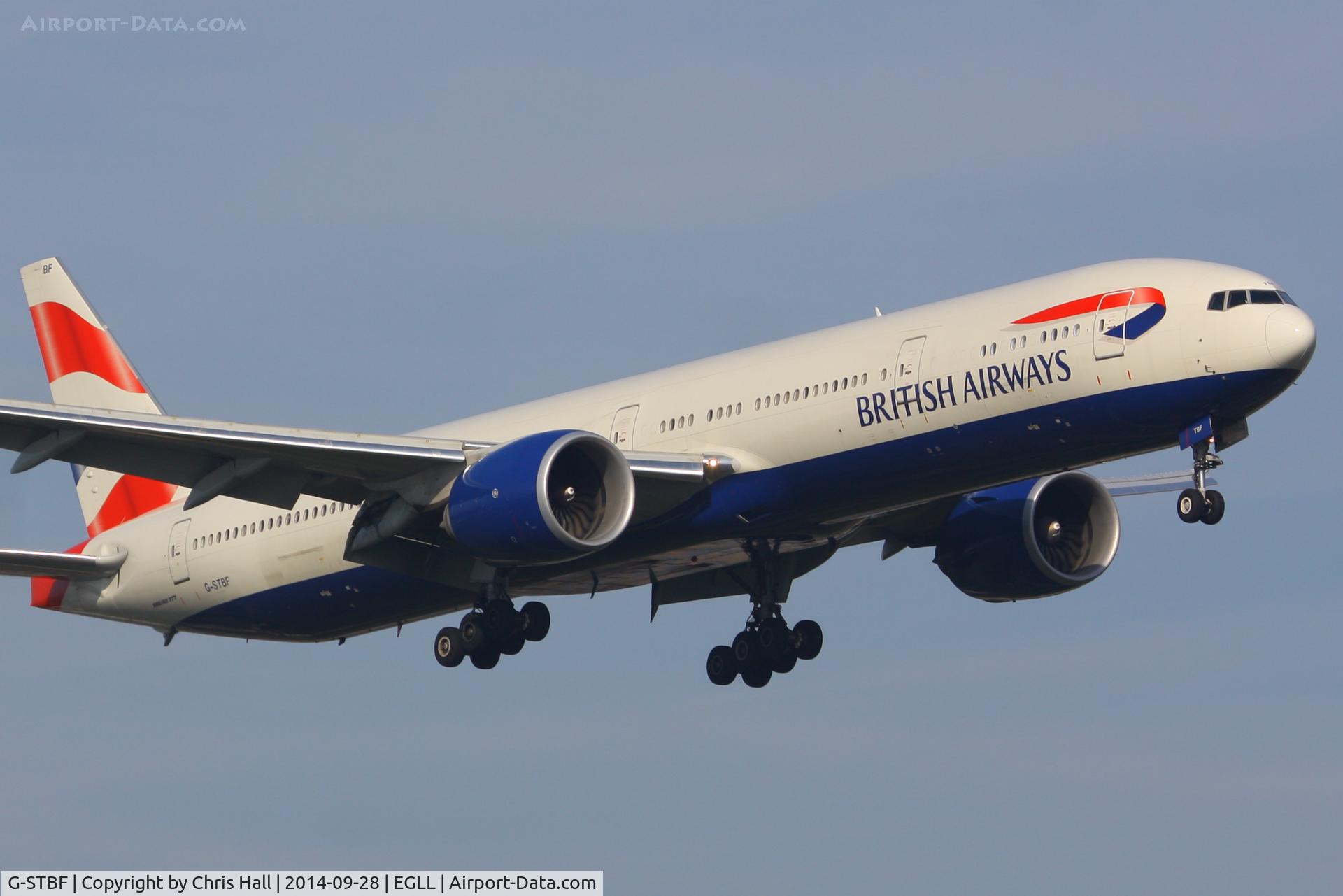 G-STBF, 2012 Boeing 777-336/ER C/N 40543, British Airways