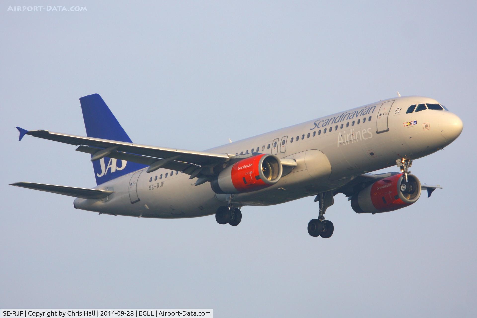 SE-RJF, 2000 Airbus A320-232 C/N 1383, SAS Scandinavian Airlines