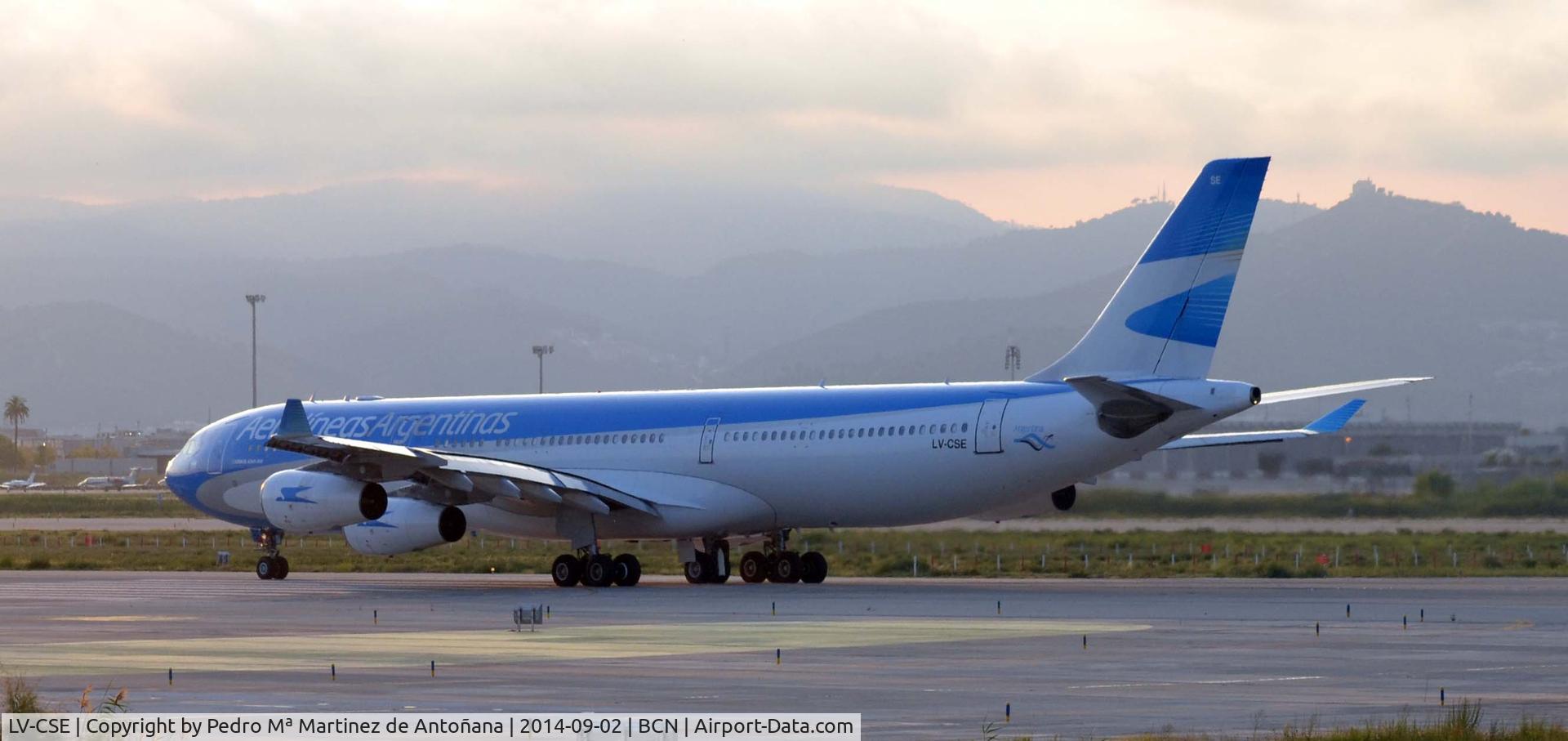 LV-CSE, 1996 Airbus A340-313 C/N 126, El Prat - Barcelona