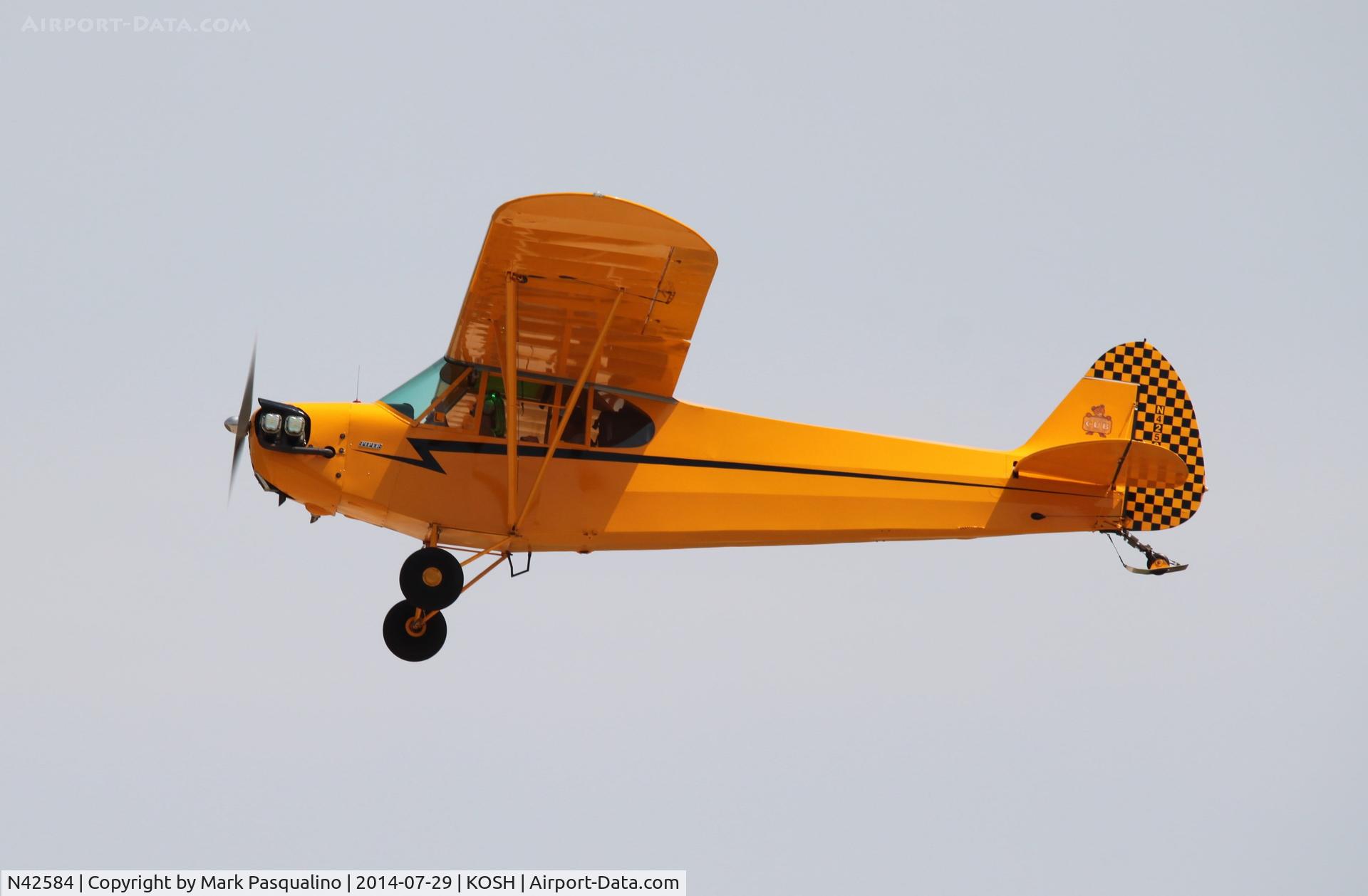 N42584, 1945 Piper J3C-65 Cub Cub C/N 14865, Piper J3C-65