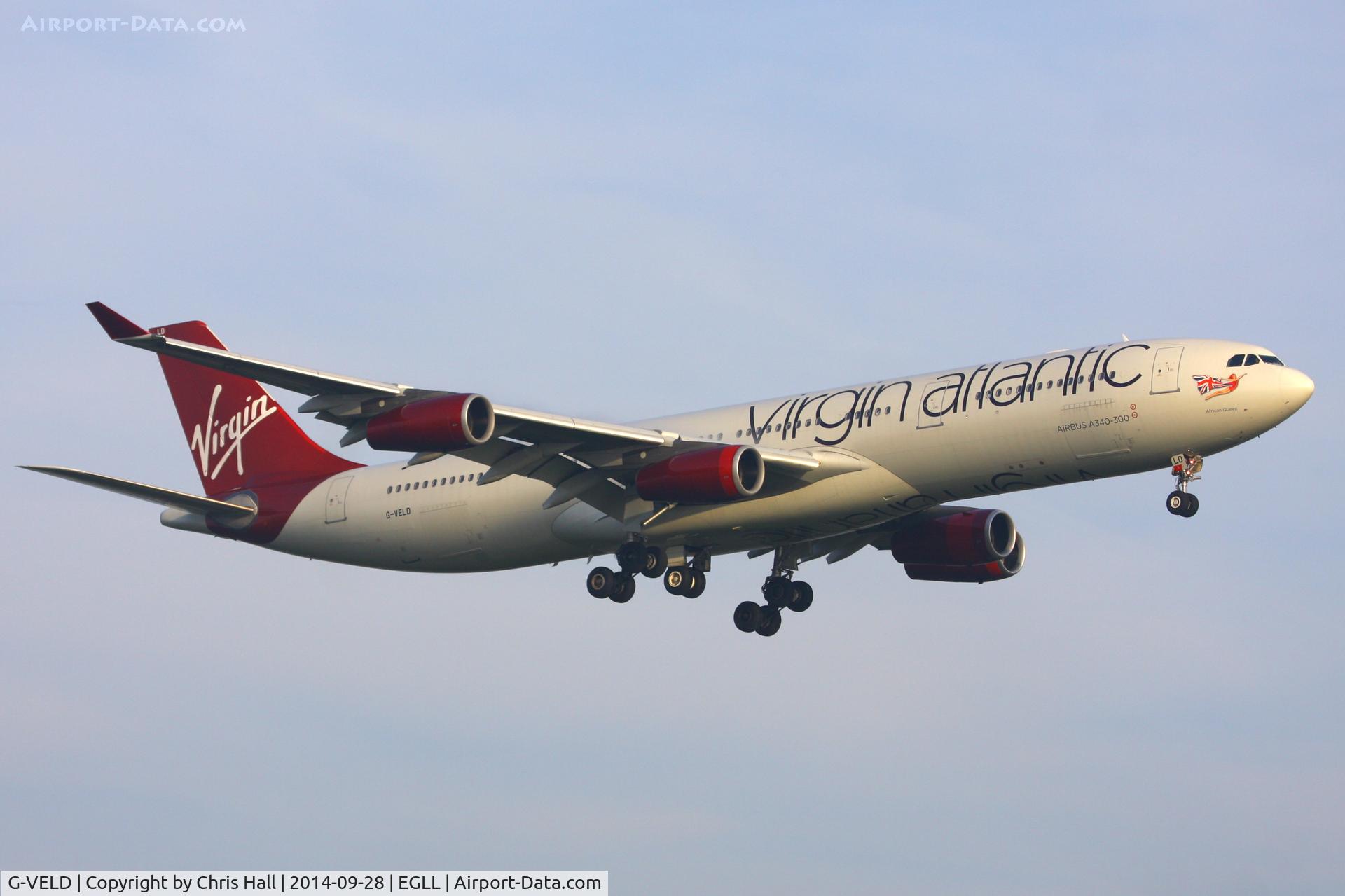 G-VELD, 1998 Airbus A340-313X C/N 214, Virgin Atlantic Airways