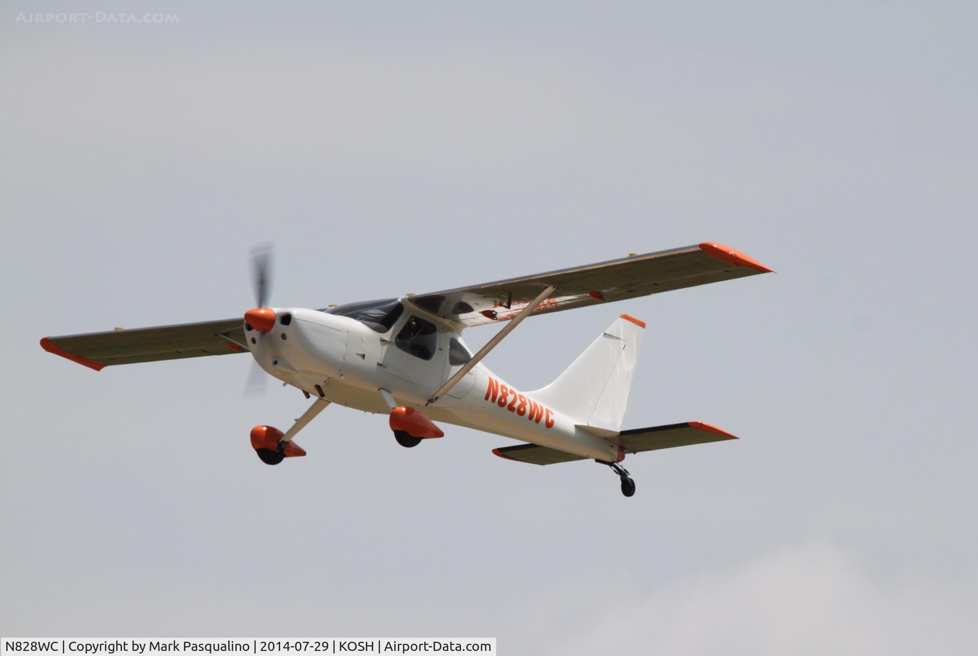 N828WC, 2008 Glasair Glastar GS-1 C/N 5814, Glastar GS-1
