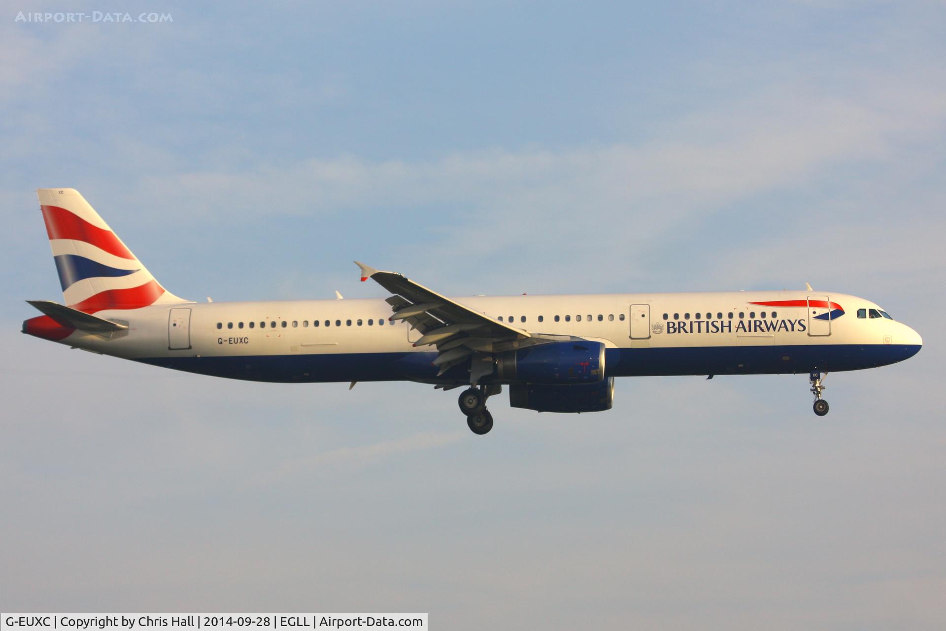 G-EUXC, 2004 Airbus A321-231 C/N 2305, British Airways