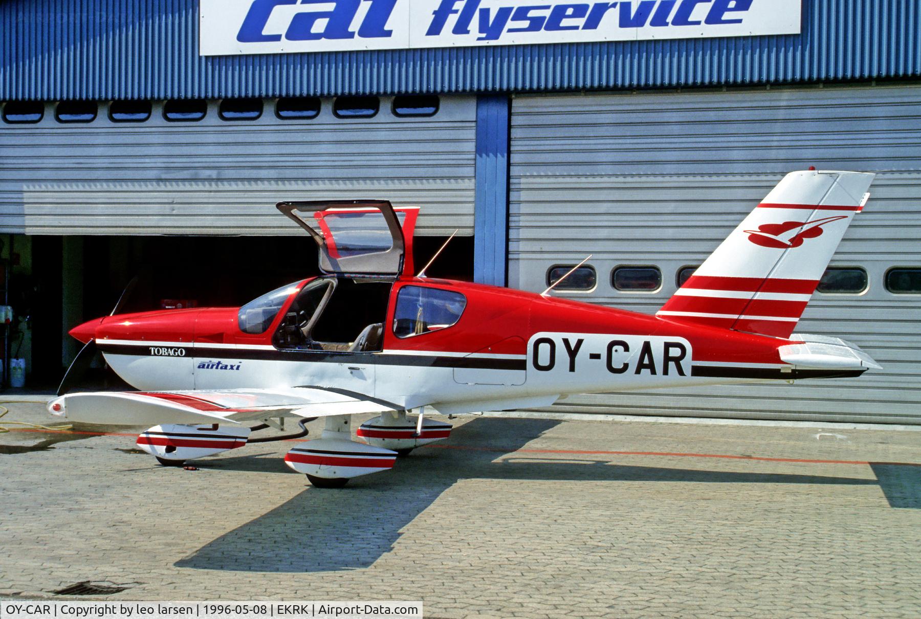 OY-CAR, 1980 Socata TB-10 Tobago C/N 53, Roskilde Denmark 8.5.96
