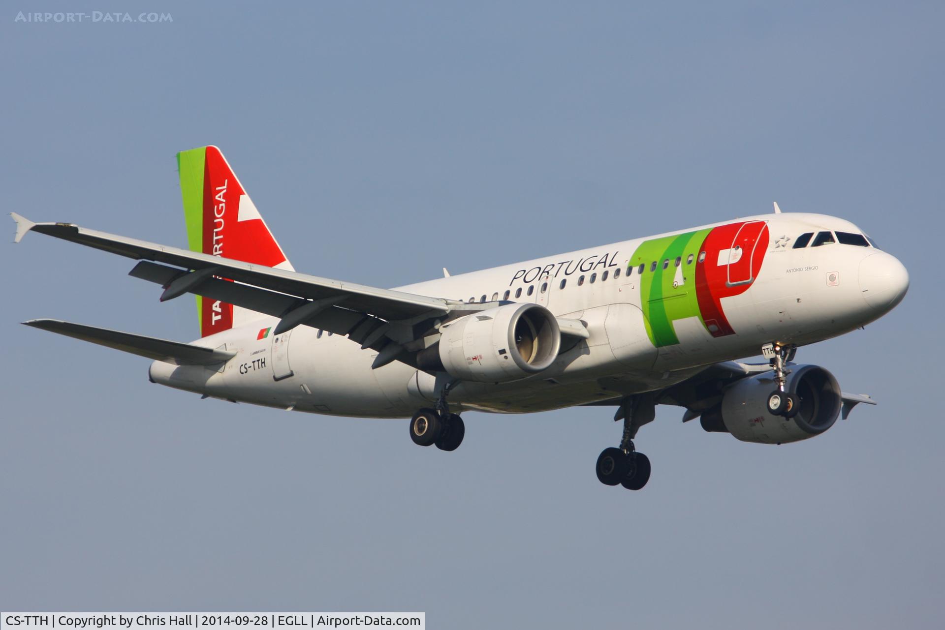 CS-TTH, 1998 Airbus A319-111 C/N 917, TAP - Air Portugal