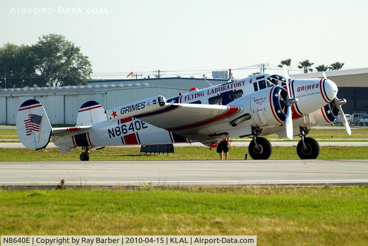 N8640E, Beech C-45H Expeditor C/N AF-510, Beech C-45H Expeditor [AF-510] (Grimes Flying Laboratory) Lakeland-Linder~N 15/04/2010