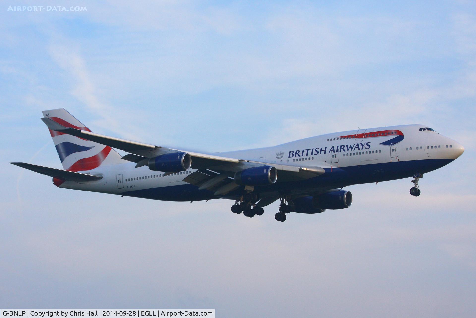 G-BNLP, 1990 Boeing 747-436 C/N 24058, British Airways