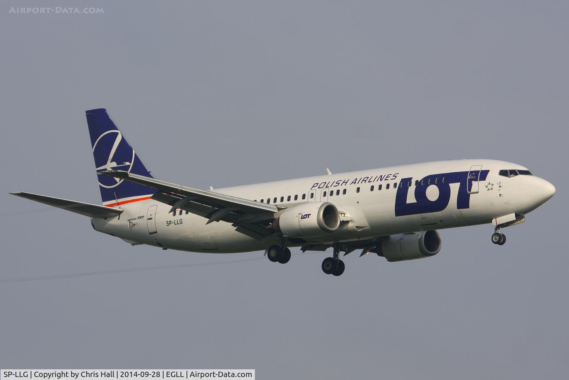 SP-LLG, 1997 Boeing 737-45D C/N 28753, LOT - Polish Airlines